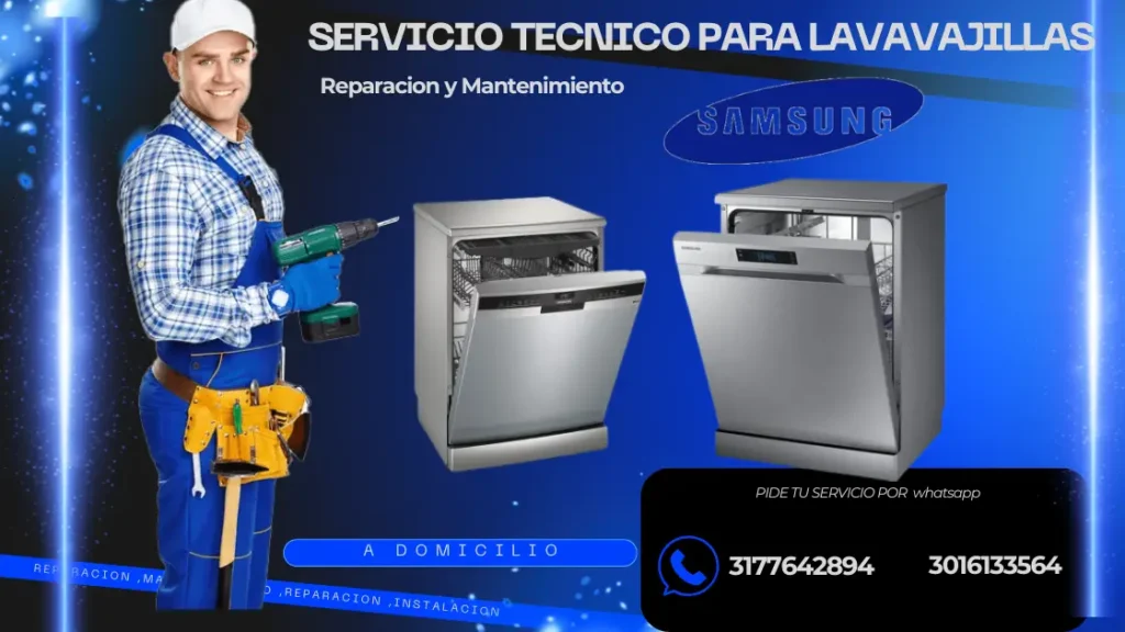 Reparación de Lavavajillas Samsung en Medellín |Poblado |Sabaneta |Itagui |Envigado