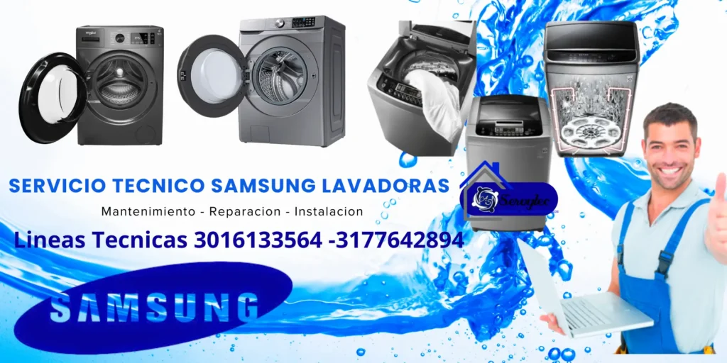 Reparación de Lavadoras Samsung en Manizales a Domicilio 