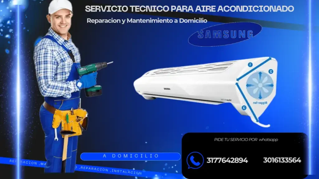 Reparación de Aires Acondicionados Samsung en Cartagena |Mantenimiento de Aires Acondicionados Samsung en Cartagena